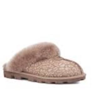 UGG coquette slippers Metallic Leopard Print